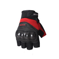 MSW summer motorcycle fall gloves breathable knight motorcycle riding half finger gloves for men electric bike mountain bike