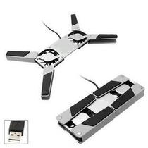 Folding radiator double fan mini notebook radiator cooling base gift Xiaoqiang