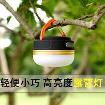 Outdoor Lighting Camp Decoration Tent Sky Curtain Atmosphere Horse Light Rechargeable Led Super-long Sequel Hanging Camping Light