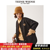 TeenieWeenie Cutty Cotton Cotton Coat Coat Coat Coat Coat 2021 Women Fall and Winter New TTJP218V05N