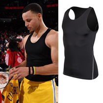 Tight-fitting sports vest mens basketball fitness quick-drying clothes breathable training waistband sweat-absorbing sleeveless high-play clothing Pro