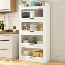 Dining Side Cabinet Kitchenette Bowls Cabinet Modern Minima Multilayer Turndown Floor Leaning Against Wall Lockers Living-room Wine Cabinet Cupboard