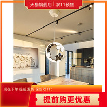 Restaurant chandelier simple modern 2021 New atmosphere Italian designer dining table chandelier home high-end