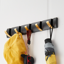Creative invisible folding hanger door back wall hanging wall hanging clothes hat bag towel coat porch row hook