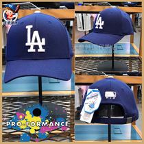 Korea MLB hat counter 21 new baseball cap basic LA Dodgers blue men and womens cap