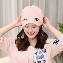 Seat Moon Cap Postpartum Pure Cotton Windproof Sweat-Sweat Slim-Breathable Season Winter Cute Cartoon Pregnant Woman Hat Headscarf
