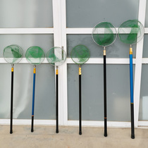 New free positioning telescopic rod thickened ultra-light ultra-hard net rod net rod 3 meters 4 meters short section net