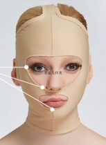 Pregnant Meme Medical Facial Liposuction Pressurized Shaping Line Engraving Postoperative Plastic Bandage Elastic Cover Full Hood D Off Code Clear