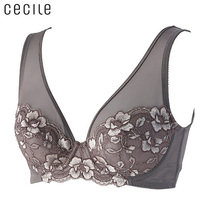 CECILE Japanese lingerie Beauty Back Gathered Sexy Incognito thin comfortable Full Cup bra bonded BE-738