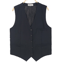 Middle-aged and elderly mens vest autumn and winter thin size slim fathers vest middle-aged mens business casual horse clip