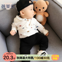 Baby childrens shirt shirt base shirt 1 year old 3 baby 0 autumn winter clothes 2 Boys 3 outside suit 4 long sleeve 5 spring and autumn