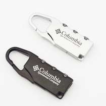 ZIPPER LOCK super hard alloy code LOCK mini anti-theft bag padlock ZIPPER LOCK travel