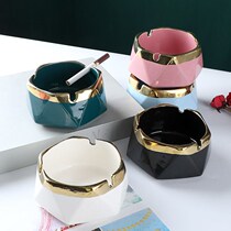  Creative ashtray Japanese ins fashion ceramic ashtray European style trend cute girl creative personality home guest