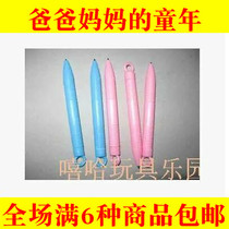 Post-80s nostalgic toys magnetic pen and erasable writing board with random color hair