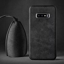 三星s10 plus手机壳超跑面料s10e手机套S10 Case Cover防滑防汗男