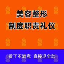 Medical Plastic Cosmetic Hospital Management Rules And Regulations Information Nameplate Etiquette Ppt Courtware Duties Health Industry Posts Reception Wellness Clothing New Staff Manual Performance Management Information