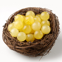 Natural amber beeswax loose beads round beads gold twisted honey single 10 12mm diamond star moon diy accessories