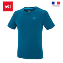 New French men for fun MILLET professional mountaineering V-reputable sweat speed half-sleeved T-shirt MIV7762