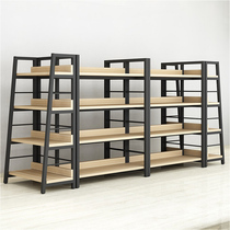Supermarket shelves Island cabinet Convenience store display cabinet Cosmetics display shelf Stationery store bookshelf Mother and baby display rack double-sided