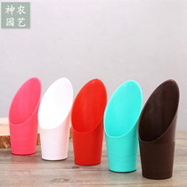  Micro-landscape decoration succulents shovel soil cup Plastic barrel shovel Plastic micro-landscape multi-purpose succulents