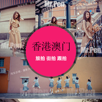 Hong Kong Macau Zhuhai a photographer and a street photo take a couple photo a personal photo