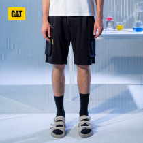 CAT Carter 2021 Summer new shorts Men comfortable and quite a minimalist printed knit shorts special cabinet identical