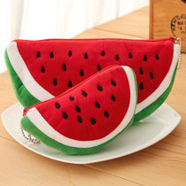 Korea Creative Stationery Size Watermelon Styling Pen Pocket Flannel Multifunction Bag student containing pen box