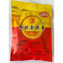 Ten thousand mu garden Ear Jin jujube 100g * 10 pack