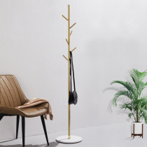Floor clothes hat rack hanging clothes hook upright household Nordic bedroom living room Xuanguan creative storage clothes rack