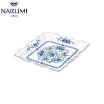 Japan NARUMI Narumi Milano Ruffle square inventory heart plate 9682-5040