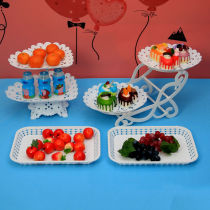 Eurostyle Creative Versatile Fruit Pan Multilayer Decoration Gathering Cake Racks Children Birthday Party Sweet Table