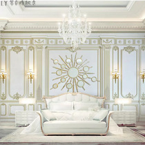 Relief extravagant TV background wall wallpaper American living room Bedroom Bedroom headboard Film and TV wallpaper decoration 3d Solid wall cloth