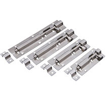 Surface-mounted door latch Stainless steel thickened lengthened wooden door Surface-mounted door latch Door buckle widened thickened door cattle door bolt