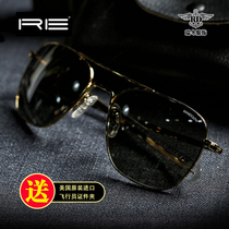American Randolph Randolph sunglasses male and female box mirror Flyers polarized glasses driving sunglasses