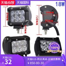 18 Watt three-eye LED high-power car motorcycle spotlight fog lamp work light truck ship lighting