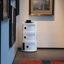 Kartell Italian style modern minimalist lockers bedroom fitted bedside table multi-color optional COMPONIBILI