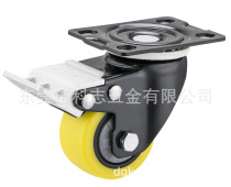 1 5 inch 2 inch PU silent universal polyurethane wheel machine caster trolley wheel equipment wheel