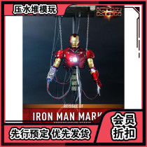  Scheduled ht 1 6 Iron Man MK3 Mark3 Construction version Half-body armor reprint hottoysDS003