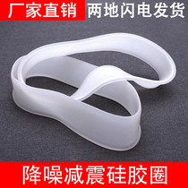 Pipe fan connection PVC hard pipe soft rubber sleeve sewer sealing ring sound-absorbing silicone ring 110 160