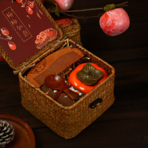 Chinese hand gift female bridesmaid wedding wedding gift box practical guests housewarming birthday banquet finished box Chinese style