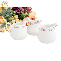 Nordic small fresh ceramic western breakfast milk coffee honey sauce bucket mini pot cup cup plus milk cup cup pot