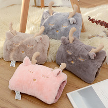 Hot Water Bag Charging Explosion Proof Student Dormitory Cute Warm Water Bag Warm Hands Treasure Plush Cartoon Electric Warm Baby Girl