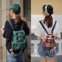 Womens Nylon Shoulder Bag Women Summer College Students Light Backpack Bag 2021 New Canvas Oxford Cloth Large Capacity