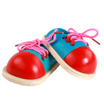 Puzzle Early Education Class Toys-The babys own hands-on tying laces ~ tying the laces