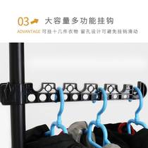 Telescopic drying rack floor-to-ceiling balcony colain bedroom hanger simple single pole household drying rack