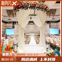  Wedding props Xiting round pavilion European-style Roman pavilion Wedding scene layout Princess pavilion greenhouse round pavilion shelf