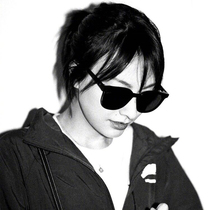 GM sunglasses female Wuxin sun glasses male Korean star Net red same V brand Korean glasses mens BlackPeter