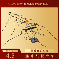 VANITYFAIR vintage match fun paper stem match 15 box original art gift