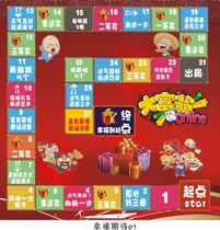 Live version of Monopoly pro game chess promotion props Childrens puzzle entertainment Flying chess game mat customization