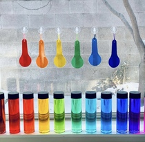 Regio early education kindergarten Light table Light teaching aids Color card Transparent projection Art science enlightenment